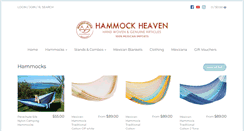 Desktop Screenshot of hammockheaven.com.au